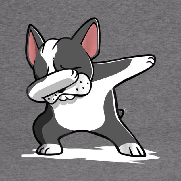 Dabbing Boston Terrier Dab Dance by Pretr=ty